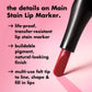 e.l.f Main Stain Lipliner Marker – Et verktøy for langvarig leppefarge som gir presis definisjon av leppene (Skjønnhet og personlig pleie – sminketilbehør)