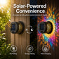 Solcelledrevet mandala vegglampe for hage