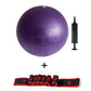 🤸‍♀️ 50% RABATT! ⚽ 9-tommers pilatesball – punkteringssikker, inkludert pumpe og ideell for trening 📦💪