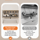 Bathroom Shelf No-Drill Wall Mounted Storage Rack