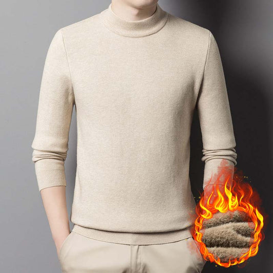 Slim Fit turtleneck-genser for menn