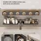 Bathroom Shelf No-Drill Wall Mounted Storage Rack