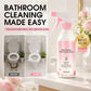 🥳2026 HOT SALG🥳💞50 000+ SOLGT! 🛁🧹 50 % RABATT! Baderomsspray – løser opp kalk, såperester og vannflekker uten skrubbing. For flere overflater, med frisk botanisk duft! ✨💪