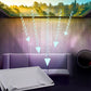 Salg i august, tidsbegrenset rabatt！！！Bærbar projektor 4K Anti-Light sammenleggbar skjerm