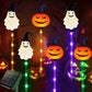 Halloween gresskarhage solcellelampe