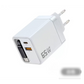 ⏳65W hurtigladende telefonladerblokk med uttrekkbar 80 cm type-C-kabel