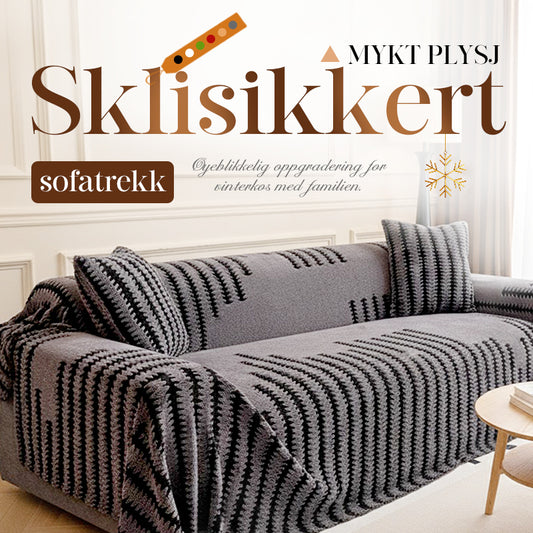 Mykt, sklisikkert sofatrekk