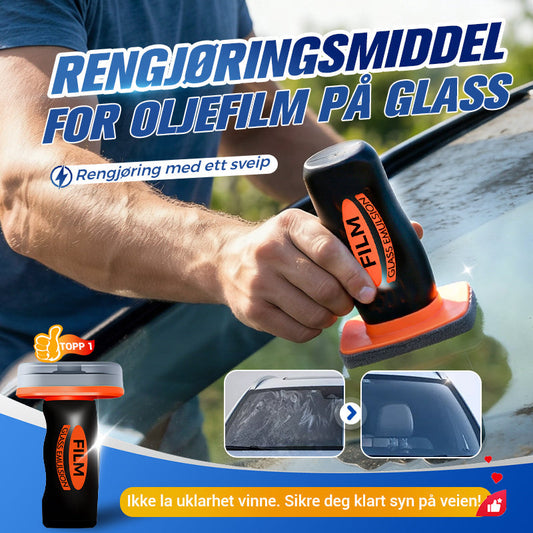 🔥KJØP 2 FÅ 1 GRATIS🔥Rengjøringsmiddel for fjerning av oljefilm på bilvinduer