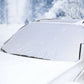 Frostbeskyttende snøskjerm for frontrute