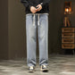 💥⏳HOT SALE🎁Løse, rette jeans for menn👖💥
