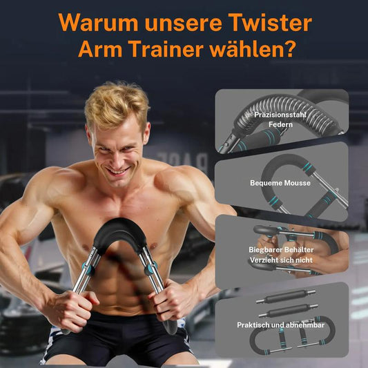 Justerbar vektstang for armtrener, arm- og overkroppstreningsutstyr, bærbart treningsutstyr for hjemmetreningsstudio og fitness