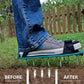 👟 50 % RABATT NÅ! 🌿 Plenslåpeskor med 26 pigger – justerbare stropper, lufter plenjorden effektivt og gir god passform 🏡