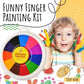Morsomt fingermalingsspill
