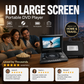 📺 7.8" HD bærbar DVD/EVD-spiller – Stor skjerm, oppladbar og kompatibel med DVD/CD/USB/SD – Perfekt for hjemmebruk og reiser 🔥 48% RABATT