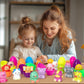 🔥Påskens beste gave 50 % rabatt – 🎁24 stk. påskeegg med ferdigfylt, langsomt stigende squishy-leker