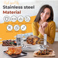 🔥HOT SALE 🔥 Roterende grill i rustfritt stål
