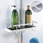 🚿 Koop 2 = Krijg 1 Gratis – Opberghouder voor Douchestang | Zonder Boren, Ruimtebesparend & Houdt Je Badkamer Netjes ✨