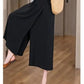 💕Godt salg💕Sommer Straight Casual Eight Skjørt Bukser