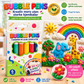🔥 50% RABATT 🎨 Bubble Pens – 6 Farger med Varmeaktivert 3D-Effekt