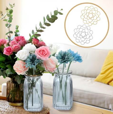 🌸Rustfritt stål blomstergitterorganiserer♻️