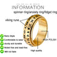 🎄Julesalg 60 % rabatt🔥Viking Rune roterende ring💍