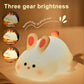 🔥Varmt salg 49% OFF🔥Big Face Rabbit nattlys i silikon