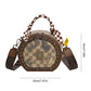 👜Hot salg Kvinner Mote Håndveske Retro Bear Badge Skulderveske （50% avslag）