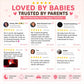 🌊 50 % RABATT! 🎵 Roterende lysmusikkleke med havprojeksjon for baby – Beroligende lys, kraftige lyder og perfekt for babyens søvn og lek 🧸