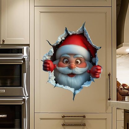 🎄Juleutsalg – 50 % rabatt🎅Kreative juleklistremerker til veggen
