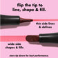 e.l.f Main Stain Lipliner Marker – Et verktøy for langvarig leppefarge som gir presis definisjon av leppene (Skjønnhet og personlig pleie – sminketilbehør)