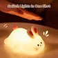 🔥Varmt salg 49% OFF🔥Big Face Rabbit nattlys i silikon