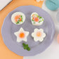 Cute Boiled Egg Mold🥚🥚4 PCS/Set With Brush
