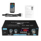 📢📢48 % RABATT!! ⏰AK35 Stereoforsterker Hjemmelyd Bluetooth 5.0 Maks