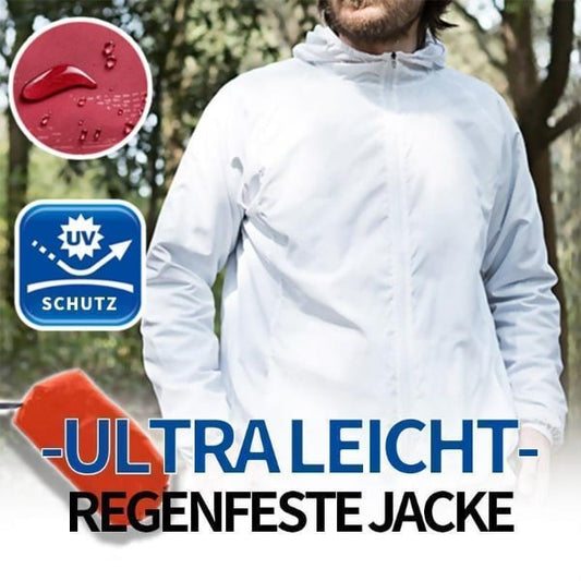 Ultralett vindjakke med solbeskyttelse