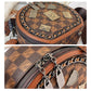 👜Hot salg Kvinner Mote Håndveske Retro Bear Badge Skulderveske （50% avslag）