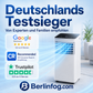 Portabel stille 3-i-1 aircondition med vifte