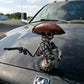 🔥UITVERKOOP 49% KORTING - Cowboy Skull Gunner Hood Ornament