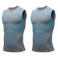 🎉 Ionisk shapewear-vest – Kompresjon og kjøling – Kroppsformende og ermeløs – Usynlig under klærne 🕶️