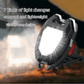 🛡️ 50% RABATT – Multifunksjonelt beredskapsverktøy – COB LED – 500 lumen – 6 moduser – 500mAh – Type-C – IPX6 – for friluftsliv, bil og nød