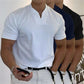 💪2024 Business-t-skjorte med korte ermer til fitness for herrer