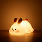 🔥Varmt salg 49% OFF🔥Big Face Rabbit nattlys i silikon