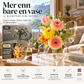 🦋 Gjennomsiktig sommerfuglvas – krystallklar plast, stabil base. Perfekt til blomster, bordpynt og gaver! ✨💐