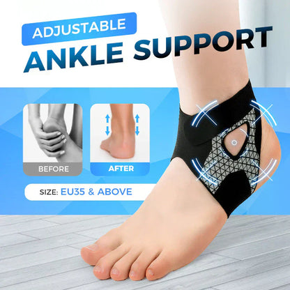 🔥2025 Hot Sale 50% RABATT🎁Justerbar elastisk ankelstøtte