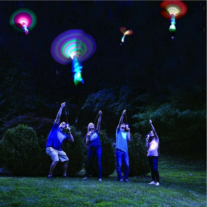 📢📢50 % rabatt & på lager⏰💓LED-helikopter-skyttere😍💓