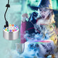 💨 50% RABATT NÅ! ⚡ 12-LED ultralyd tåkemaskin – Skaper kjølig tåke og fargerikt lys – Perfekt for luftfukter, fontener eller Halloween-dekorasjon – går stille i vann 💧✨