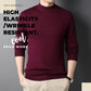 Slim Fit turtleneck-genser for menn