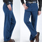 🔥Hot Sales - 50% AVSLAG🔥Herrejeans med høy midje og rett snitt
