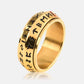 🎄Julesalg 60 % rabatt🔥Viking Rune roterende ring💍