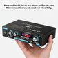 📢📢48 % RABATT!! ⏰AK35 Stereoforsterker Hjemmelyd Bluetooth 5.0 Maks
