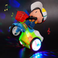 🎉 2026-salg – over 26 000 solgte! 🛴⚡ Lysende stunt-trehjulssykkel med musikk og avtakbar dukke – 360° roterende hjul, fargerike lys og endeløs moro for små ryttere. 🎶